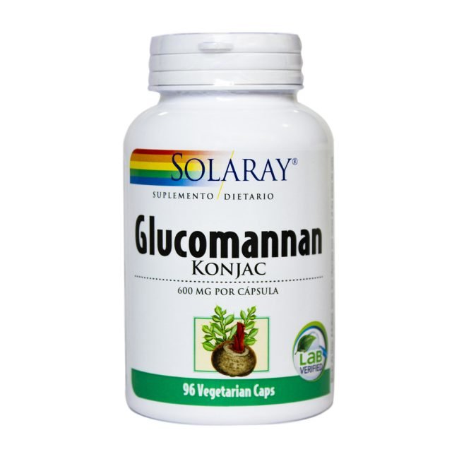 Glucomannan | 96 Cápsulas Solaray