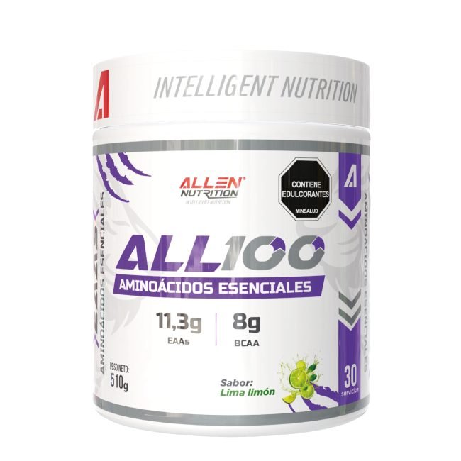ALL 100 (EAAS) Aminoácidos esenciales | Tarro 510g
