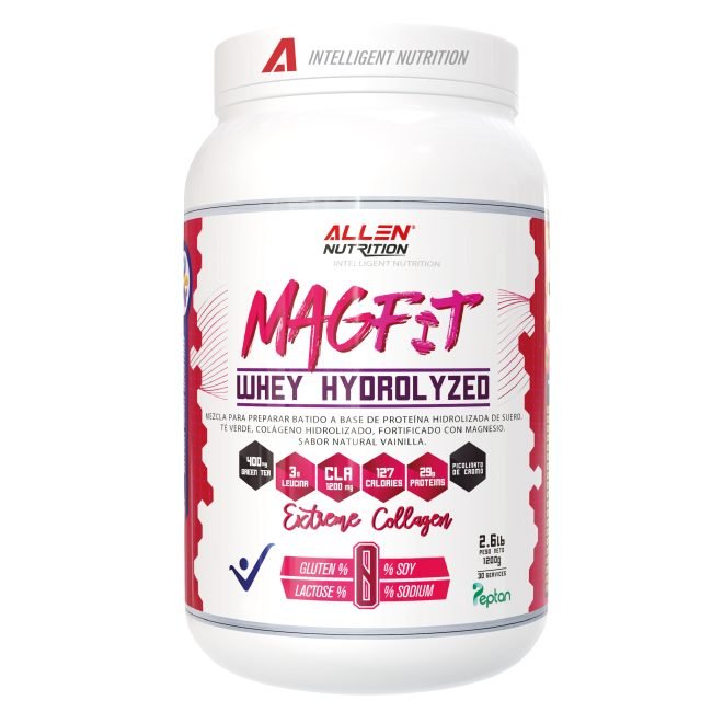 Mag Fit Whey Hidrolyzed | Tarro 2,6lb