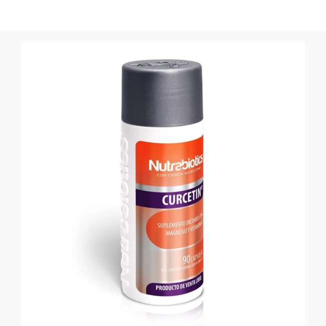 Curcetin Nutrabiotics | Frasco 90 cápsulas
