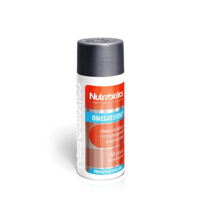 Omegaessens Nutrabiotics | Frasco 60 cápsulas