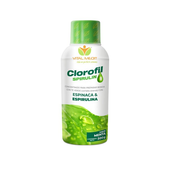 Clorofil Spirulin | Frasco 500g