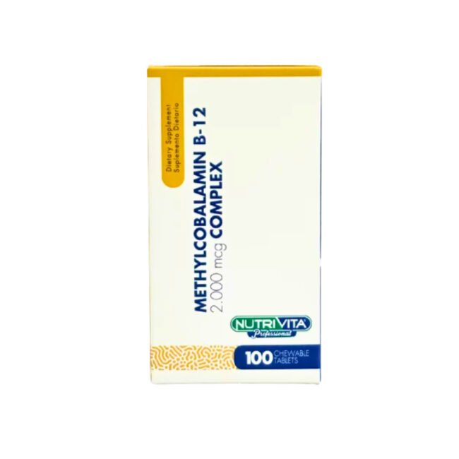METHYL B-12 2000mcg | 100 Tabletas